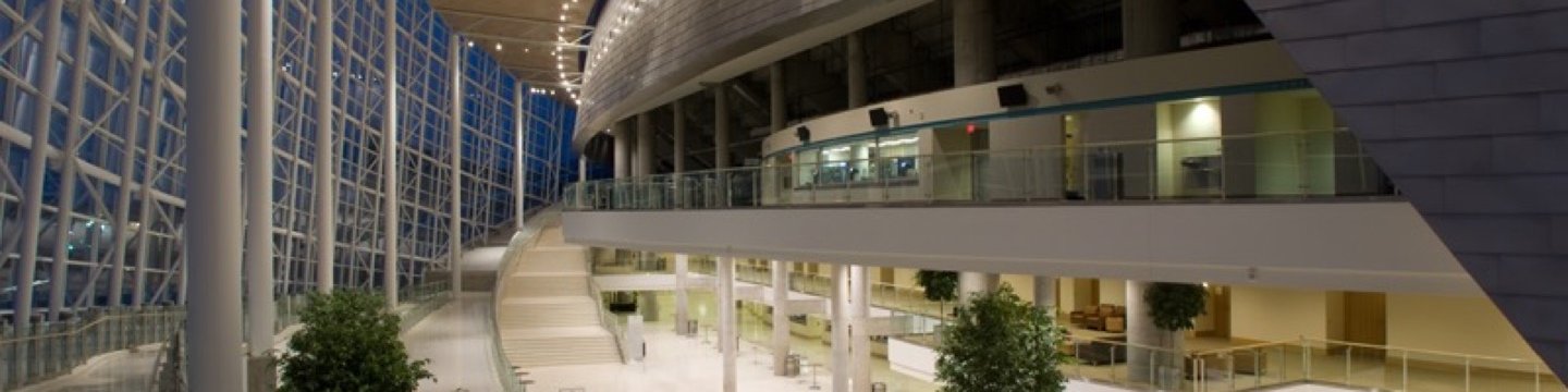 interior walkway of the BOK Center