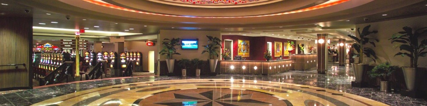 a casino rotunda lobby