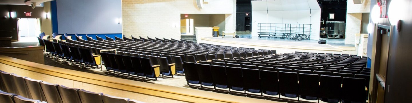 a high school auditorium