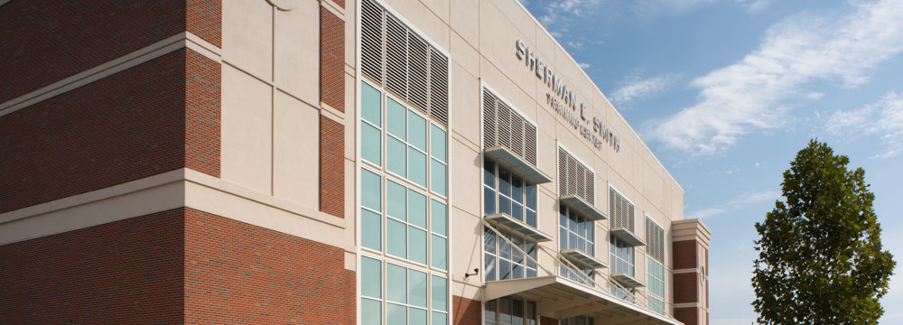 exterior of the Sherman Smith training center