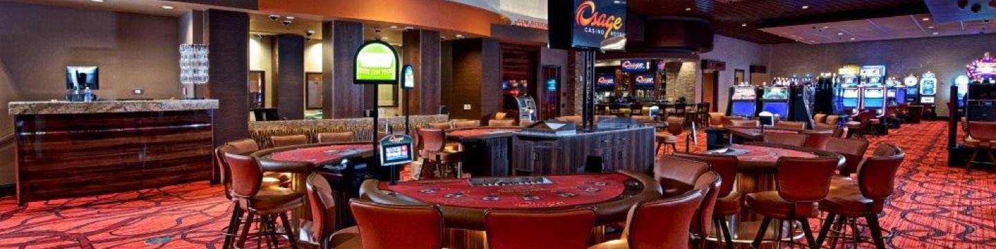 osage casino gaming tables