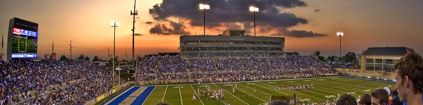 TU stadium during a football game