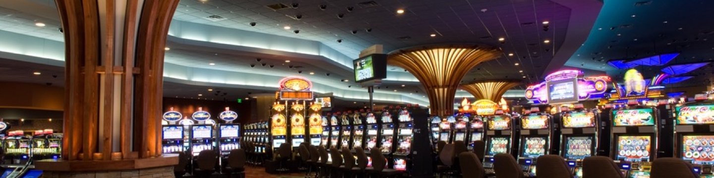 the gaming floor of a casino