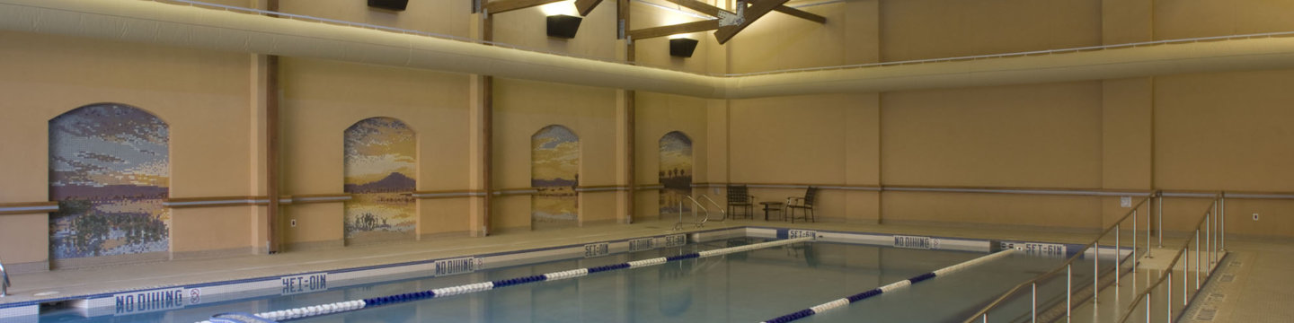 interior swimming lap pool